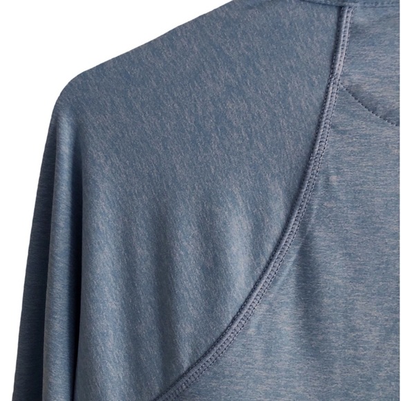 Peter Millar Womens Quarter Zip Blue Size Large - Picture 4 of 9